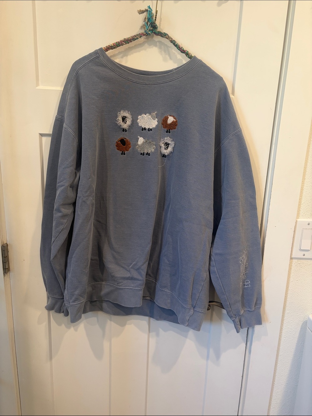 Comfort Colors Light Blue Crewneck Sweatshirt